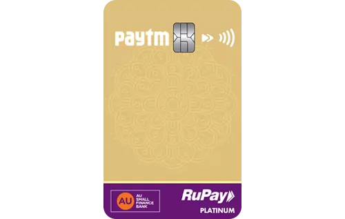 Paytm AU Credit Card