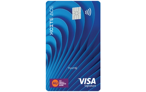 AU Xcite Ace Credit Card