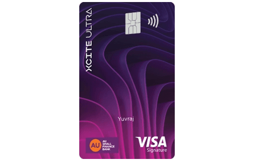 AU Xcite Ultra Credit Card