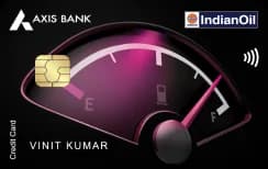 IndianOil Easy Axis Bank Credit Card
