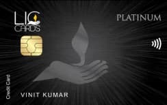 LIC Axis Bank Platinum Credit Card