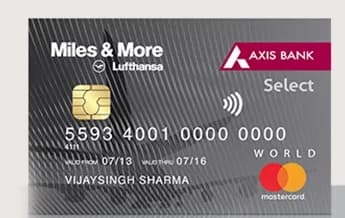 Miles & More Axis Bank World Select Credit Card