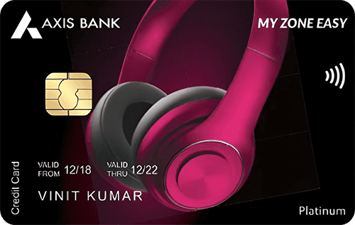 Axis Bank MY Zone Easy Credit Card