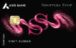 Axis Bank Shoppers Stop Credit Card