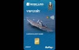 Indian Navy Varunah Premium BOBCARD credit card