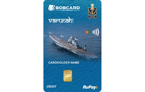 Indian Navy Varunah BOBCARD credit card