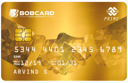 BOBCARD Prime credit card