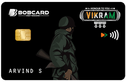 BOBCARD Vikram credit card