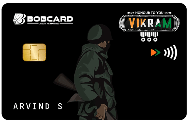 BOBCARD Vikram credit card