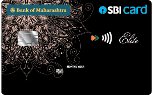 Bank of Maharashtra SBI Card ELITE credit card