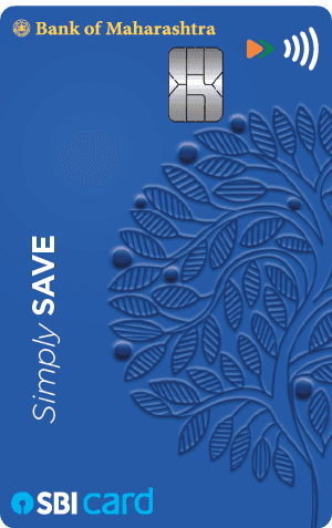 Bank of Maharashtra SimplySAVE SBI Card credit card