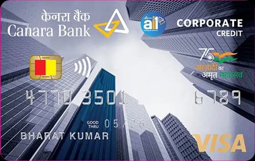 Canara VISA Corporate Credit Card