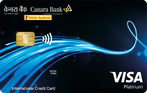 Canara Visa Platinum Credit Card