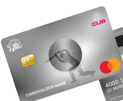 CUB CSK Master Platinum Credit Card
