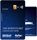 ESAF Bank INORI RuPay Platinum Credit Card
