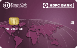 HDFC Diners Club Privilege Credit Card