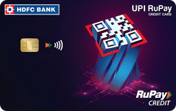 HDFC Bank UPI RuPay Credit Card