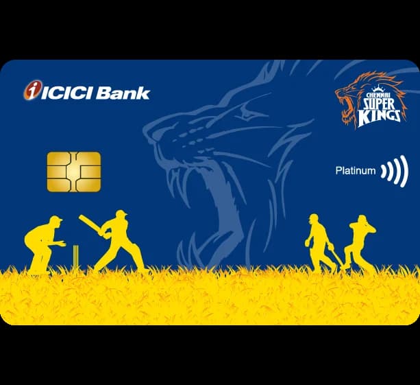 Chennai Super Kings ICICI Bank Credit Card