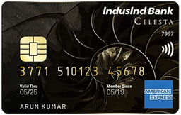 IndusInd Celesta Credit Card