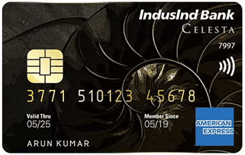 IndusInd Celesta Credit Card