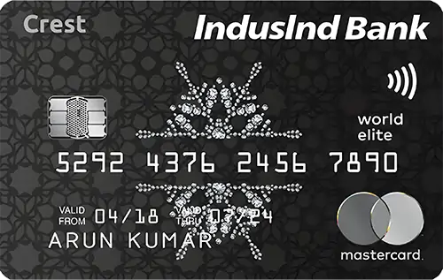 IndusInd Crest Credit Card