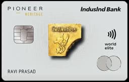 IndusInd Pioneer Heritage Credit Card