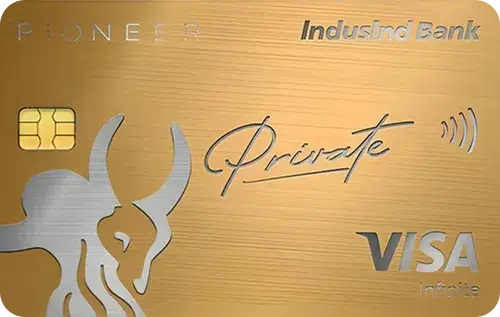 IndusInd Pioneer Private Credit Card