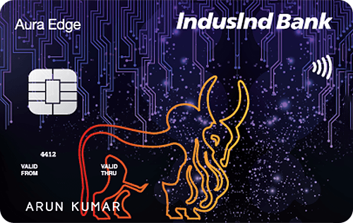 IndusInd Platinum Aura Edge Credit Card