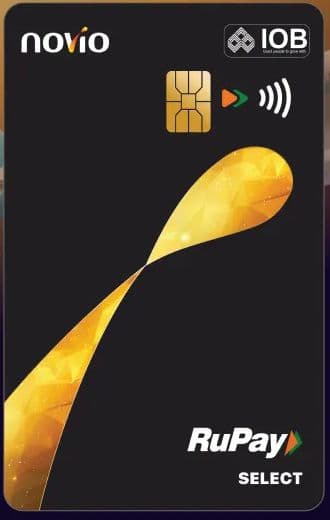 IOB novio Select Credit Card