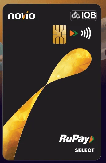 IOB novio Select Credit Card