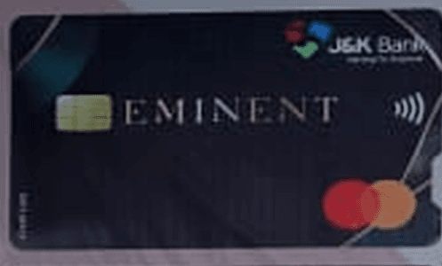 J&K Bank Eminent Credit Card