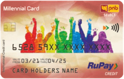 PNB RuPay Millennial Credit Card