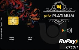 PNB RuPay Platinum Credit Card