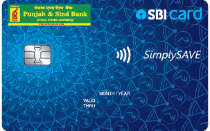PSB Simply SAVE SBI Card credit card