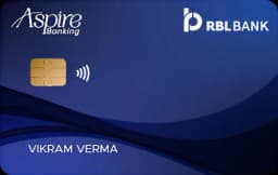 RBL Bank Aspire Banking Credit Card