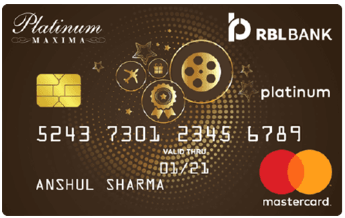 RBL Bank Platinum Maxima Plus Credit Card