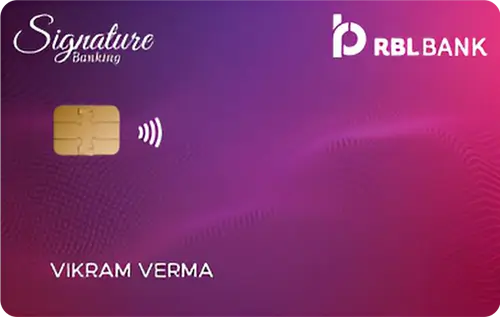 RBL Bank Signature Banking Credit Card