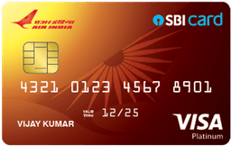 Air India SBI Platinum Card credit card
