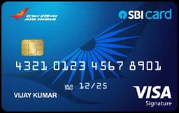 Air India SBI Signature Card credit card