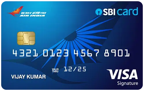 Air India SBI Signature Card credit card