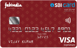 Fabindia SBI Card SELECT credit card