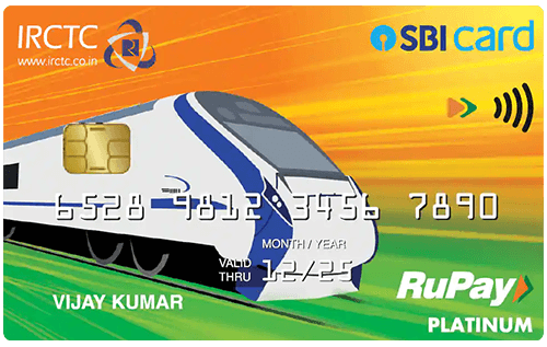 IRCTC SBI Platinum Card credit card