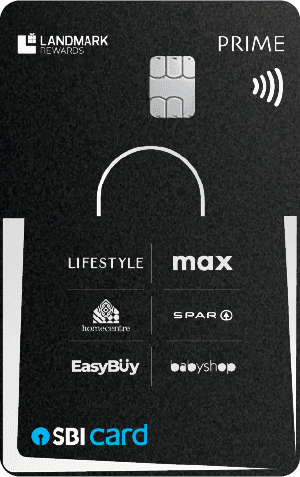 Landmark Rewards SBI Card PRIME credit card