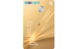 SBI Card Miles Elite credit card