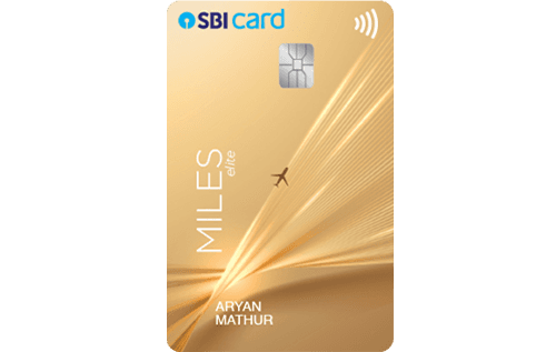 SBI Card Miles Elite credit card