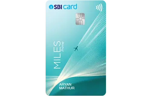 SBI Card MILES PRIME credit card