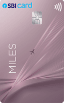 SBI Card MILES credit card