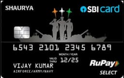 Shaurya Select SBI Card credit card
