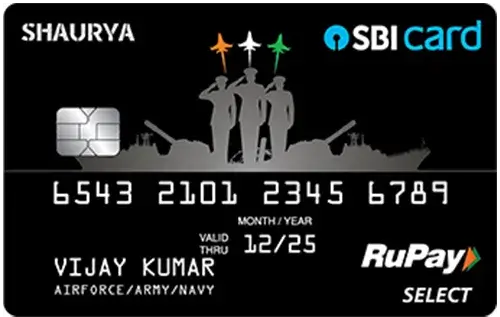 Shaurya Select SBI Card credit card