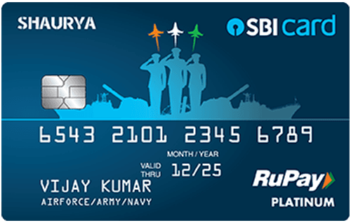 Shaurya SBI Card credit card